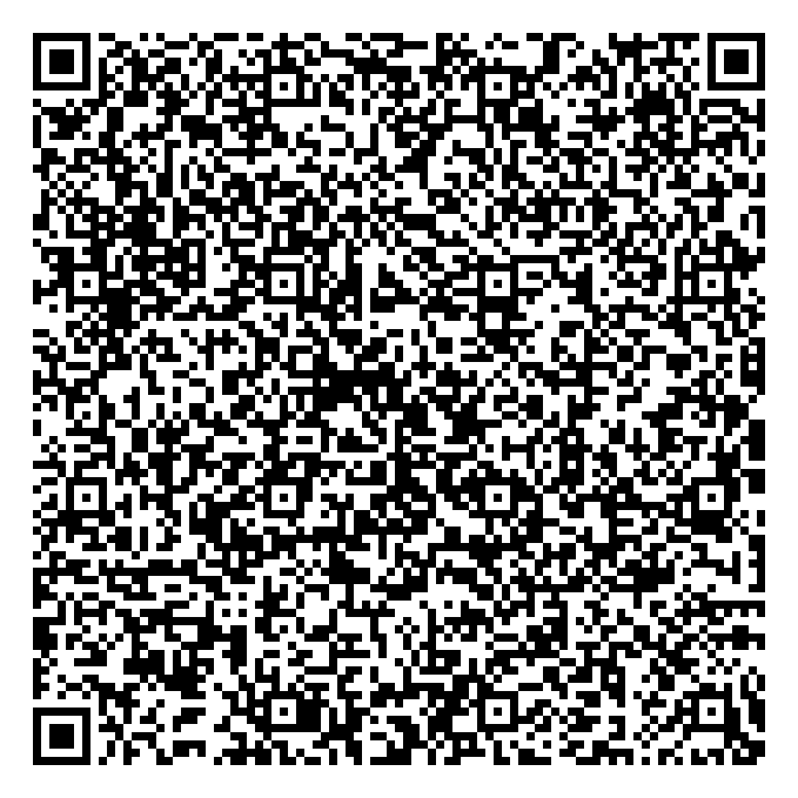 QR code to save contact
